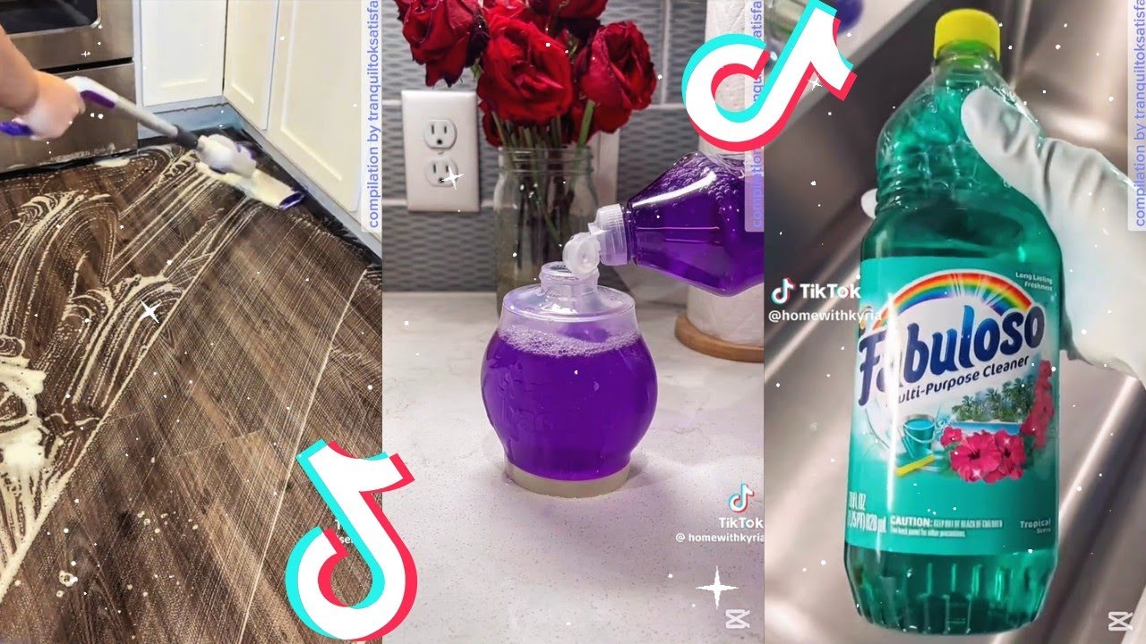 2HOUR Satisfying Sudsy Scrubbing and Cleaning🧼 ASMR 🔊TikTok Compilation✨Cleaning TikToks Compilation