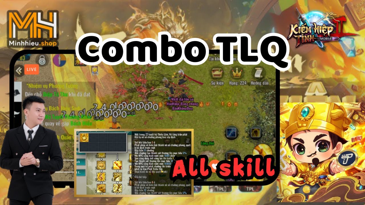 🔥 KHT2 | TLQ Combo Hủy Diệt – ALL SKILL X DAME CỰC CHÁY! 🔥
