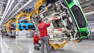 Inside Super Modern German Factory Building Powerful Audi R8 From Scratch