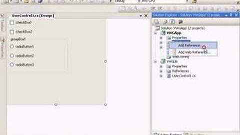 How to create a new Visual WebGui library