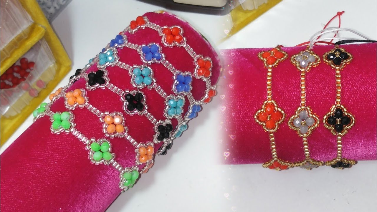 إكسسوار خرز بتصميم أنيق وسهل بطريقتين مختلفتين ✨👑🎀