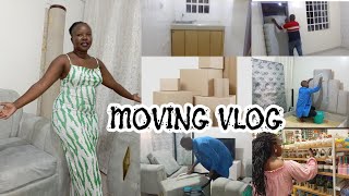 MOVING VLOG: EMPTY HOUSE TOUR//GENERAL CLEANING/MINISO//MOVING IN