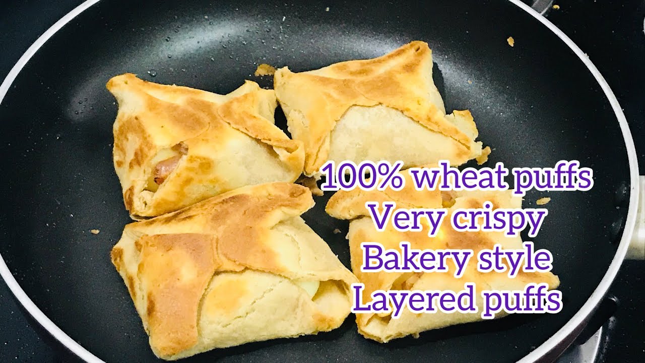 Easy puff pastry sheet & egg puff without oven just 10 minutes YouTube