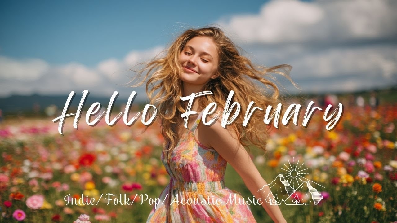 Hello February Morning 2026🌤️Warm Winter & Happy Music to Start Your Day🎶Chill Indie/Folk Playlist