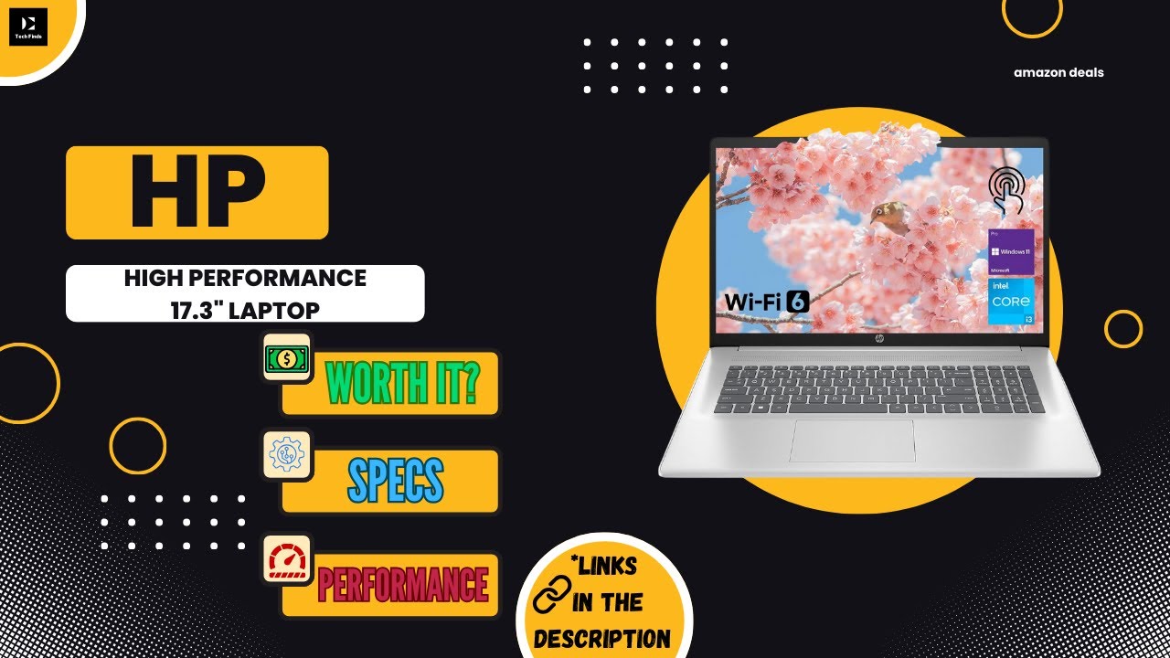 HP High-Performance 17.3” Laptop | Ideal for Work, School & Home