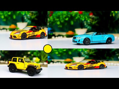 Model Cars Collection | Cars Sliding Into Water | Diecast Cars Review | Cars Lovers Collection