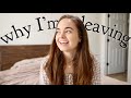 Opening Up About Why I&#39;m Leaving Youtube