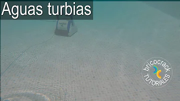 ¿Por qué mi piscina está azul pero turbia?