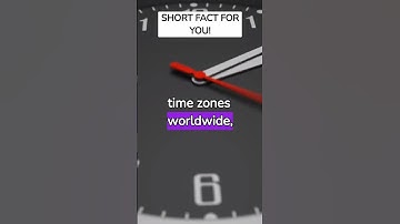 How many time zones are there in the world?