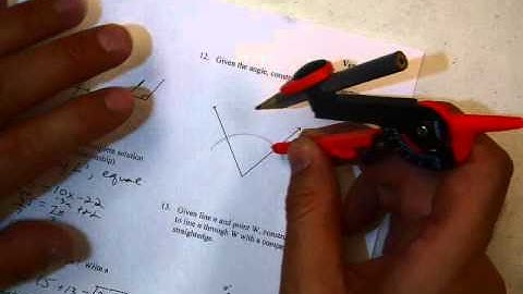 Geometry Unit 2 Review #11 12 13 Constructions