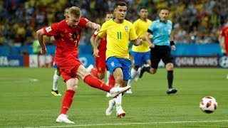 Kevin De Bruyne vs Brazil [WC] [2018] English Commentary