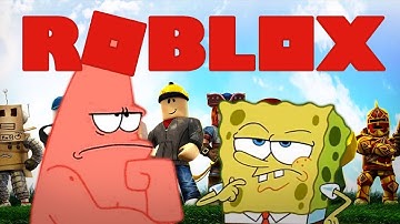 ROBLOX Portrayed by Spongebob