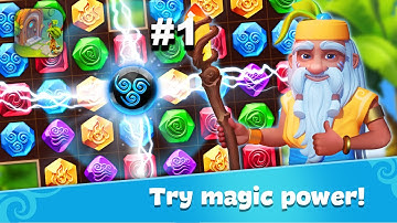 Gemmy Lands: Match 3 Games - Hyper Hybrid Casual - Gameplay Walkthrough (iOS & Android)