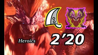 [MHW:IB] Day of Ruin Tempered Teostra Great Sword Solo 2'20"06