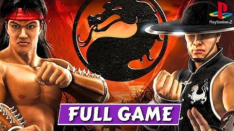 MORTAL KOMBAT SHAOLIN MONKS (PS2)  - FULL GAME - Walkthrough Longplay