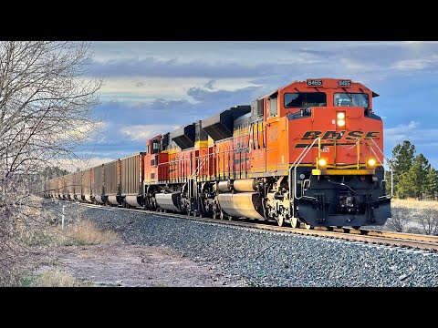 Smithers Lake Coal Loads at Dusk through Academy, CO | 4/16/25