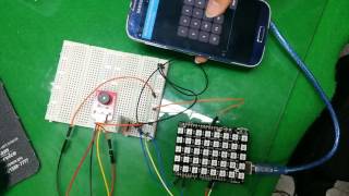 20160611 arduino neomatrix such like launchpad