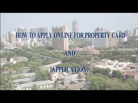 How to Apply Online for Property Card