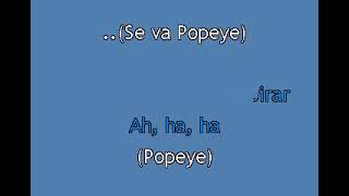 Popeye - Los Apson - Karaoke Resimi