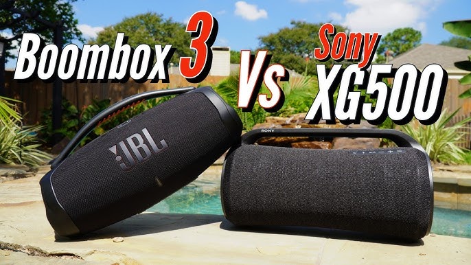 JBL Authentics 500 vs Boombox 3 😮‍💨 Bluetooth Speaker Sound Comparison.  Plugged In 🔌 Get Your 💵 Out! 