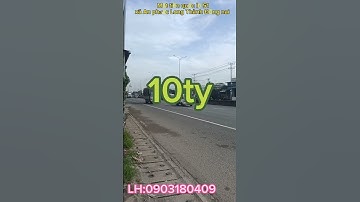 BÁN ĐẤT MẶT TIỀN QUỐC LỘ 51, THUỘC XÃ AN PHƯỚC LONG THÀNH