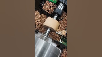 #woodworking  Machinery #CNC Lathe  Machining