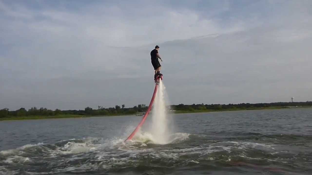 Fly boarding experience YouTube