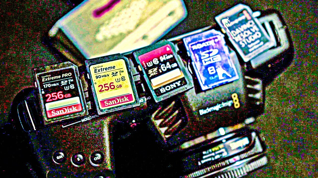 Recording RAW with Budget SD Cards 4K DCI 60fps with Slow SD Cards on BMPCC4K Braw Blackmagic Pocket Cinema camera 4K Guide