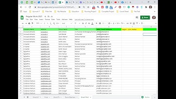 Lead generation  |Email List Building|  Manually