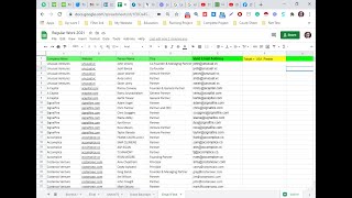 Details Lead generation  |Email List Building|  Manually Update
