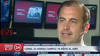 Canal 24 Horas celebrates 10 years on the air: A decade leading cable television