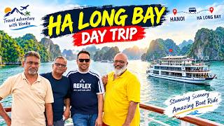 Hanoi to Ha Long Bay | Ultimate Day Trip & Cruise Experience! | CRUISE, FOOD, & STUNNING VIEWS! Guide