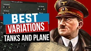 HOI4 Whats the best Variations for planes and tanks (hearts of iron 4 tutorial Guide)