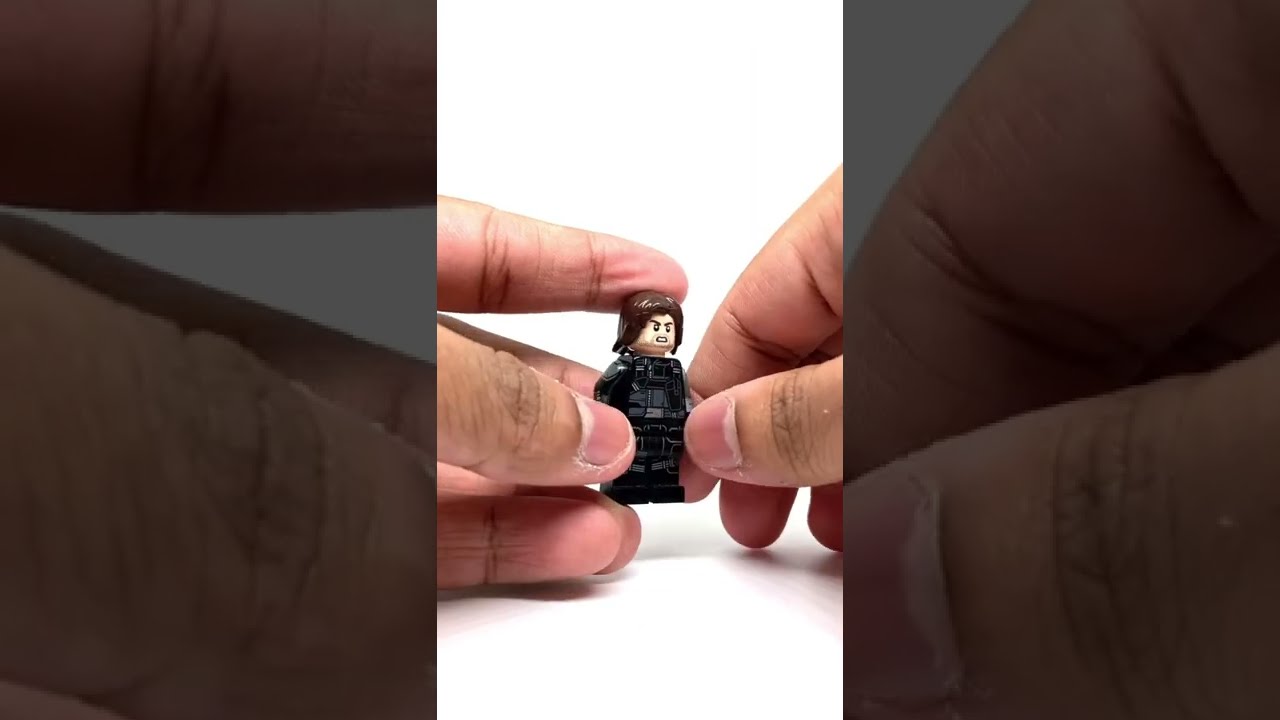 How to make a better LEGO Winter Soldier Minifigure!