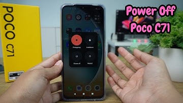 How To Power Off/Turn Off Poco C71