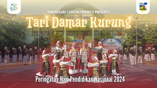 Penampilan Tari Damar Kurung SMA Negeri 1 Gresik - Memeriahkan Hari Pendidikan Nasional 2024