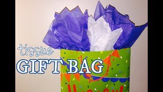 How to put Tissue Paper in a Gift Bag - The Graphics Fairy