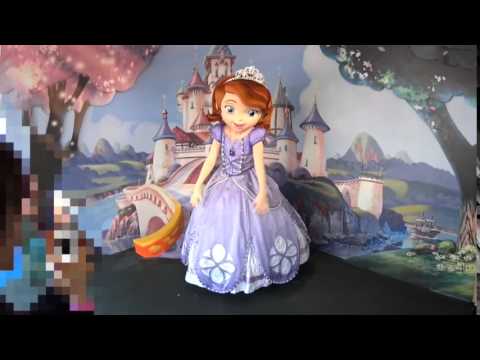 小さなプリンセスソフィアとのグリーティング At ディズニーワールド ハリウッドスタジオ Youtube