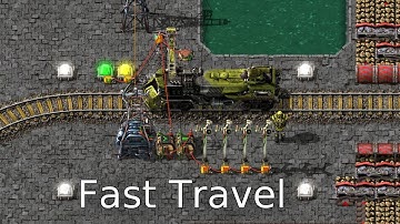 Taxi Trains and Musical Alerts -Factorio Space Age