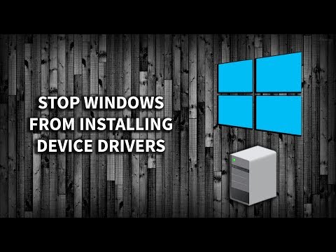 Windowsによるデバイスドライバのインストールを停止する方法