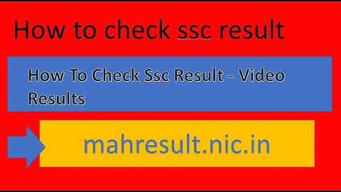 maharashtra ssc result 2020 how to check msbshse 10th result 2020,  ssc result mahresult.nic.in