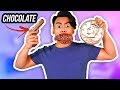 CHOCOLATE FOOD VS REAL FOOD 3! (Chocolate Gun, Grenade, Giant Penny)