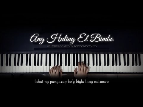 Ang Huling El Bimbo (PIANO SHEET) - Eraserheads