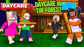 Building A Daycare In 99 Nights In The Forest Roblox Brookhaven Rp