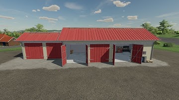 FS22 Garage For Machines Farming Simulator 22 Mods