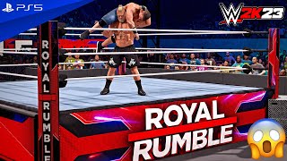 WWE 2K23 - Legendary 30-Man Royal Rumble Match | PS5™ [4K60]
