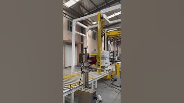 Rotating arm pallet wrapping machine/Rotating arm pallet wrapper for pallet
