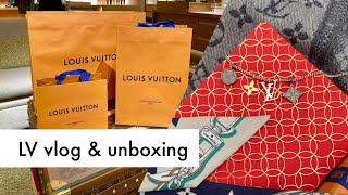 Louis Vuitton shopping vlog and unboxing