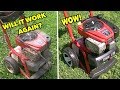 $549.00 Troy-bilt Yard Sale Power washer for $20! ... Broken and dirty to Pretty and working!