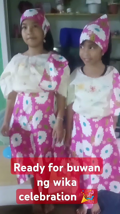 Baro't saya for my girls #buwanngwika #agosto #shorts